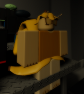 A glitch showing Split faceless.