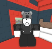 A picture of EmoTeenager, one of the NPCs in this level that can't be spectated.