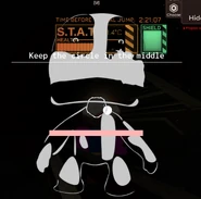 Pandemonium's minigame, featuring Sackboy.