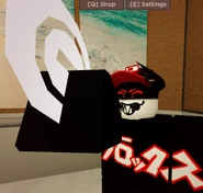 Pest steals a coin with one of his new faces.