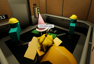 Split being in the Elevator with 2 Mannequin_Mark's, one spawned by WilliamPlayz57.