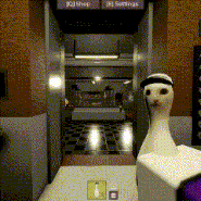 A player eating Buck.