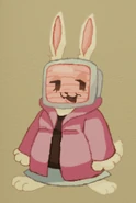 Melanie as Big Chungus. (lime_maruku)