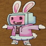 Melanie in the Happy Tree Friends art style. (lime_maruku)