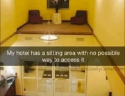 Possible inspiration for the platform on top of the staircase.