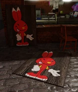 Needy the lagomorph in game.