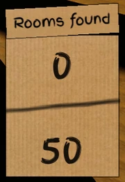 The GUI element displayed during Cardboard Mansion.