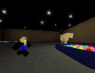 FleshCousin entering the ballpit.
