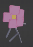 Robot Flower's idle animation.
