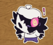 Folly with exclamation mark near her head. (meowvivis)