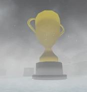 The trophy at the end of the slope.