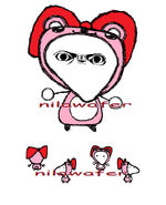 Concept art for Mozelle's Valentine's 2025 outfit.