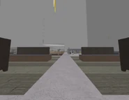 A view of the floor from the ground.