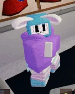 Melanie's idle while Folly is in the elevator