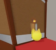 DrRETRO entering the elevator.