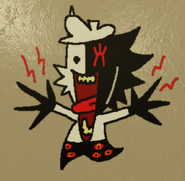 Folly running with her tongue out. (fishiistixx)