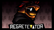 NULL in the announcement display image for his update. (Art by Creamsiclesaur)