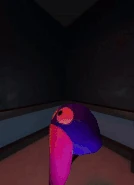 A player inspecting the Bird Leech in first person.