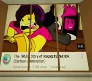 YouTube video by GameToons titled "The true story of Regretevator."