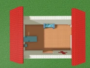 Inside of the hospital.