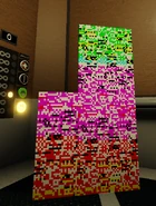 Unpleasent's 2024/2025 halloween costume, the Missing No. from pokemon.