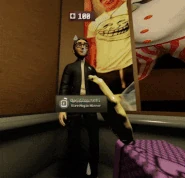 AsGodIntended.gif (5.54 MB) A player killing david.baszucki with a Magic Mirror & Bowling Ball.