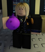 A player holding a Yoyle Berry.