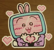 Adorable Melanie making a heart with her hands. (oh_gh0st)