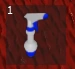 The Spray Bottle in the toolbar prior to the GUI update.