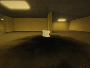 A ticket found in the Backrooms.