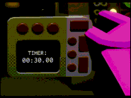 A time-lapse of the timer counting down from 30 seconds.