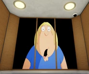 Chris Griffin from Family Guy shocked.