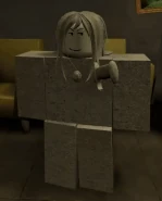 A player using the mirror to remove Cemented!