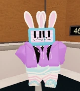 Two Melanie's clipping into eachother.