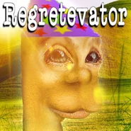 April 1st, a game icon of PartyNoob as Mason Troy Adams, with caption saying "Regretevator" in place of the normal logo. This icon was reverted after April 2nd.