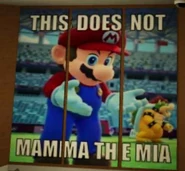 Mario after having his Mia not Mamma'd.