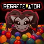 Probably around February 24th, a game icon of the removed Miché standing in a children's ballpit from Tumblr Ballpit. (Artwork by @ztarzhark on Discord)