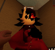1st person view of Folly's reaction to Petal Cone.