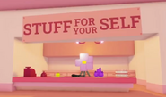 A zoomed out picture of Stuff For Your Self.