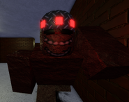 Scary Mike's face.
