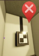 ClosedValce.png (603 KB) An incorrect valve with a marker, with the correct valve's marker visible in the distance