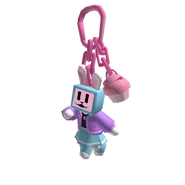 Melanie Keychain (Left) UGC.