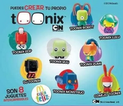 Toonix Happy Meal Toys