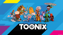 Logo for HBO Nordic's Toonix Streaming Service