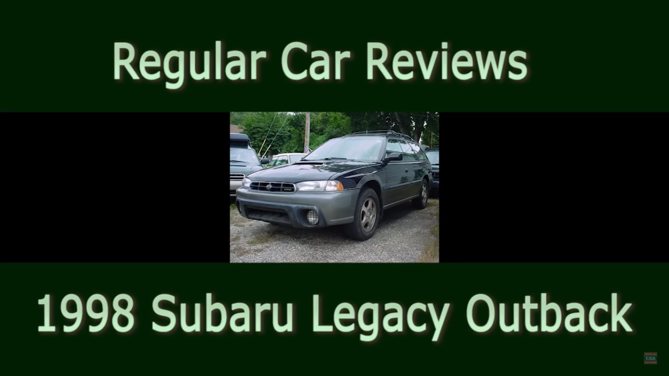 1998 Subaru Legacy Outback, Regular Car Reviews Wiki