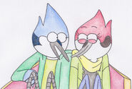 Mordecai and margaret by sophiemai-d6u0qvt