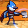 Mordecai en The Great Prank War