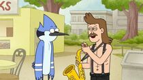 MORDECAI HABLANDO CON SAD SAX