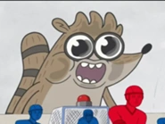 Rigby emocionado