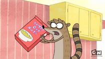 Rigby con el cereal-Piloto